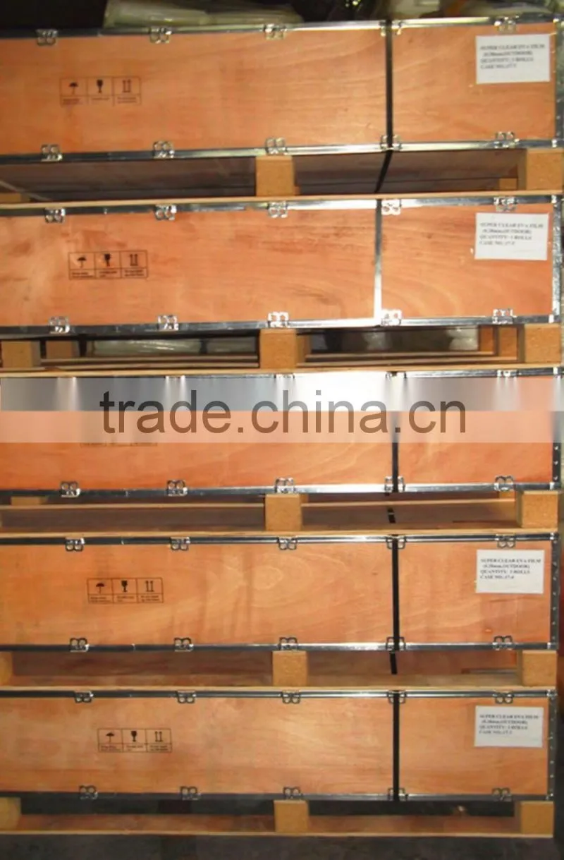VE building safety laminated glass interlayer clear EVA film / outdoor glass lamination EVA film