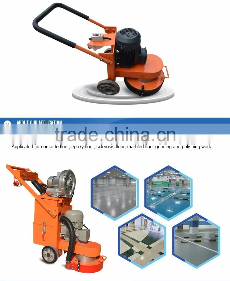 Epoxy crystal surface grinder