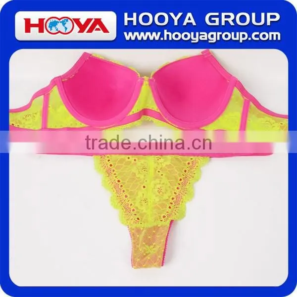 High Quality Bra And Panty Sets Girls Hot Sexy Bra And Panty