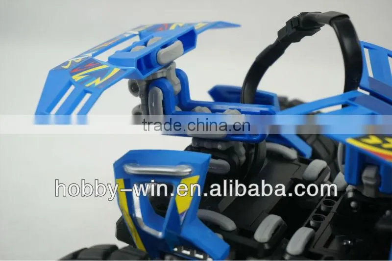 Five In One 6Channel DIY RC Car With LED Lights