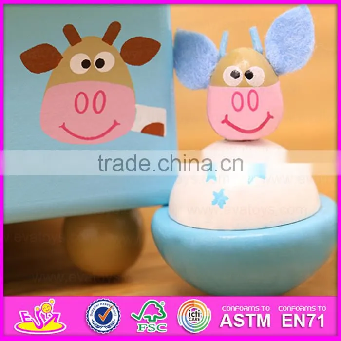 Customize promotion gift baby wooden music box movements W07B025-S