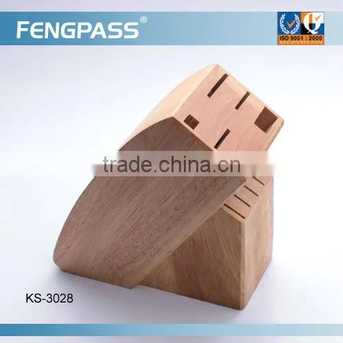 Colorful surface pp universal round knife block(371-389-476)
