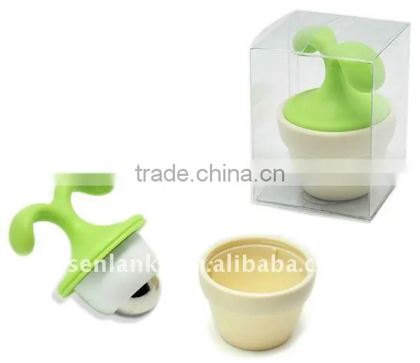 flowerpot plastic handheld massager