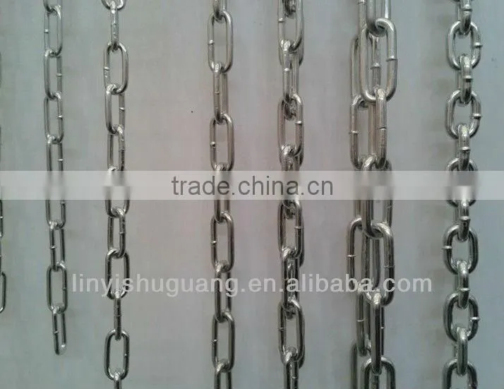 welded link chain factory directly offer high test link chain