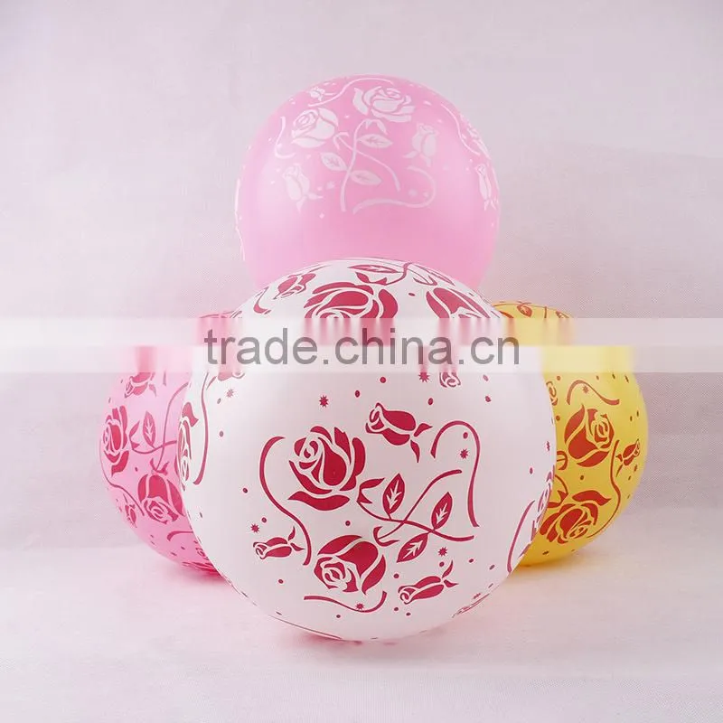 12 Inch Printed Balloon Happy Birthday Balloon Latex Balloon Wholesale