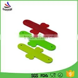 universal Silicone Smart Wallet Mobile Card Holder Durable Soft Silicone sticky mobile phone case card holder
