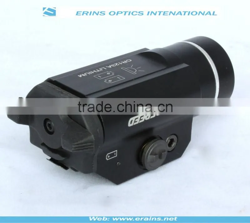 Mount integrated tactical led light or tactical led flashlight with CREE Q5 200 or 225 lumen strobe led torch