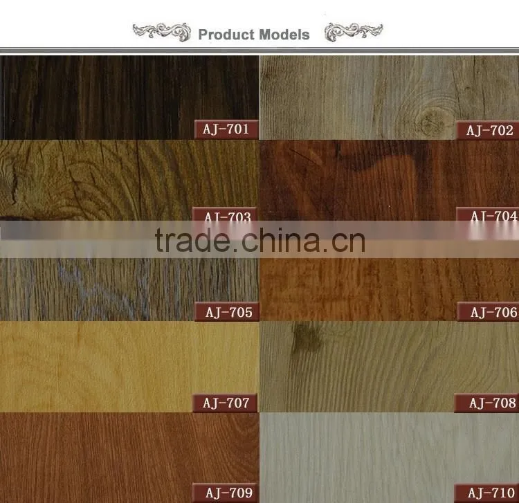 Home decoration good quality quick click lock pvc floor