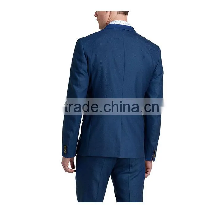 China Factory Wholesale Custom Polyester Viscose Latest Design Men Suit Pants