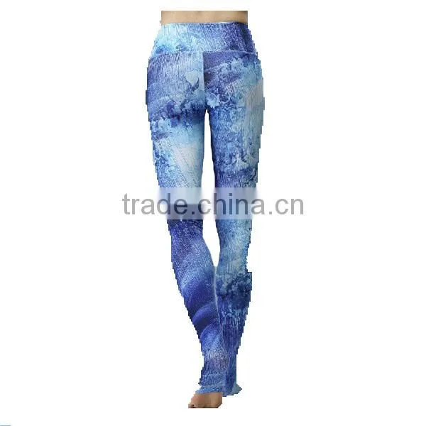 Hot Sale Colorful Cheap Fitness & Body Building Printed Women Sport Legging