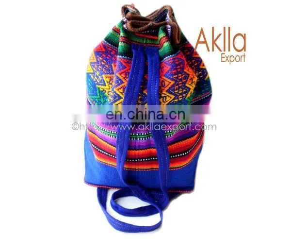 Backpacks of Blanket Arpillada in Many Colors