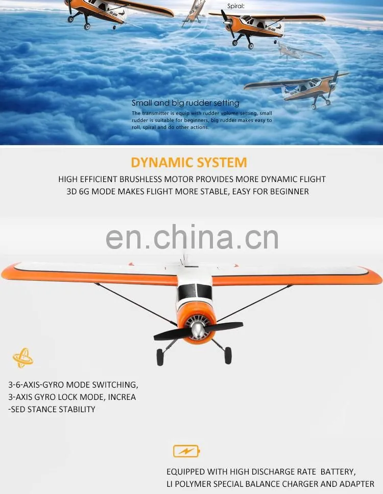 2.4G Kids High Quality RC Plane