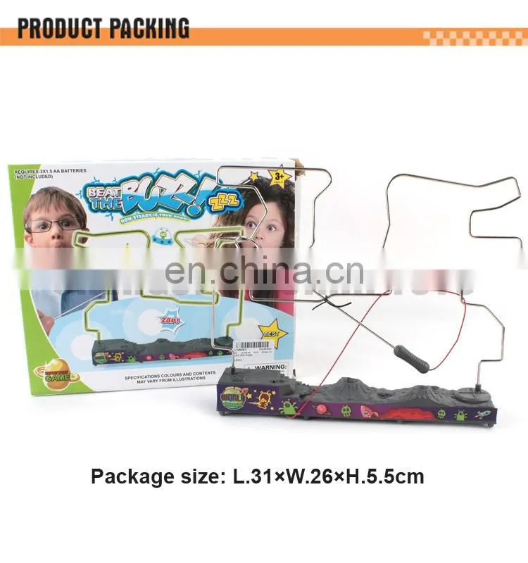 Unique educational toy handheld electric touch maze game