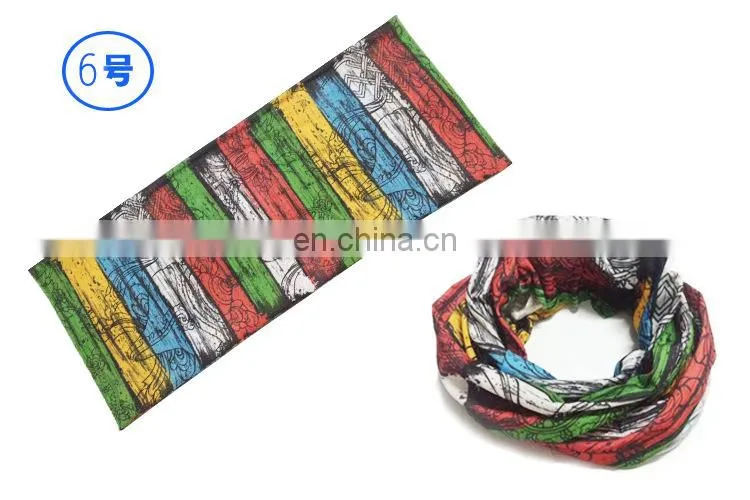 Premium Double Dry Headwear Sweat Wicking Headbands Neck Gaiter Bandana Balaclava Helmet Liner Head Wrap Scarf Sweatband #MZ-02