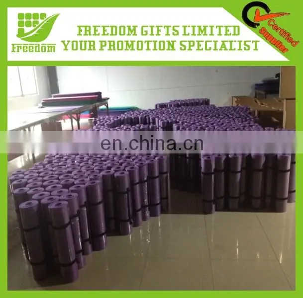 Promotional Logo Printed Rubber Yoga Mat