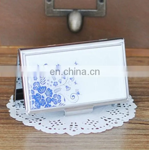 2013Sticker name card holder/metal business name card holder/epoxy card holder