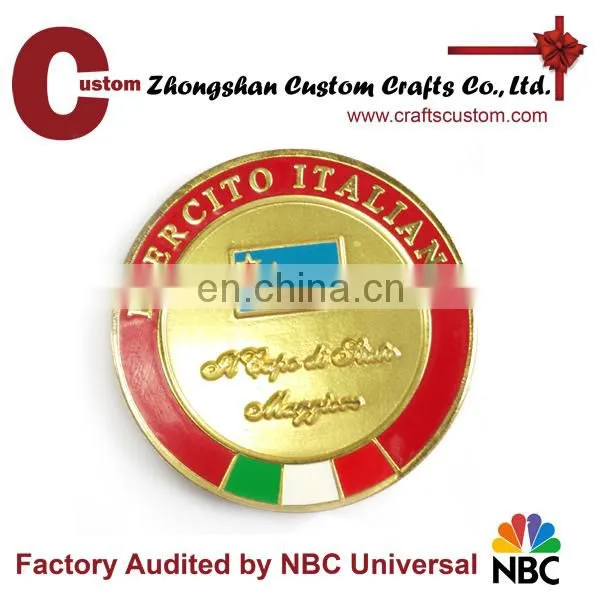 New product custom made gold plated coin for souvenir