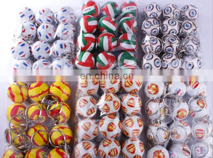rotatable football landyard Key Chains football keychains wholesale from direct manufacturer football game souvenir gifts