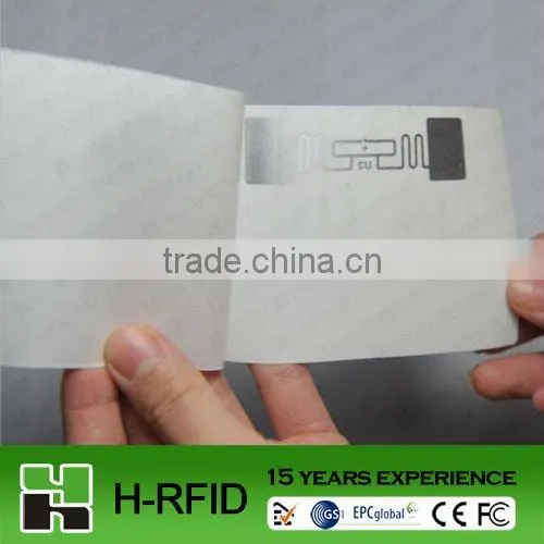 printing paper RFID sticker used for assets managment
