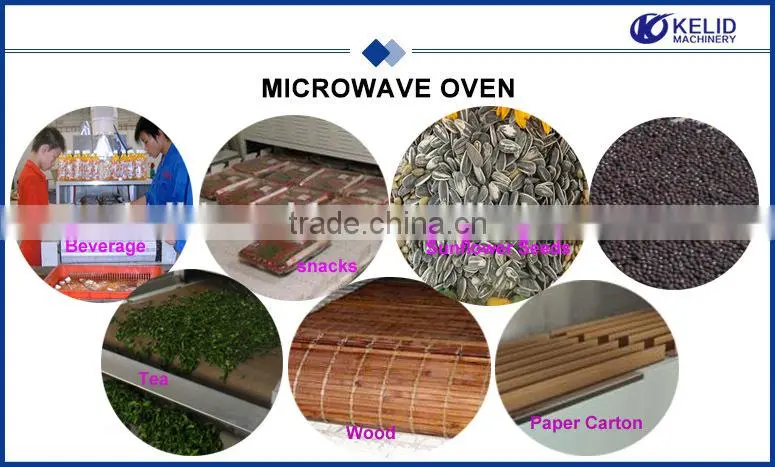 Hot sale Industrial microwave carpet oven