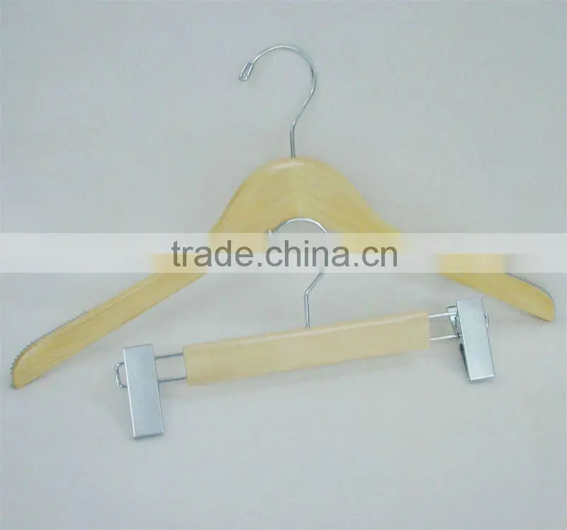 JN387 space saving easy wooden pant hanger