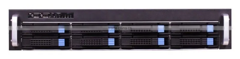 hot sale new 2U 8bays storage server case,rack case, hotswap fanwall rackmount chassis