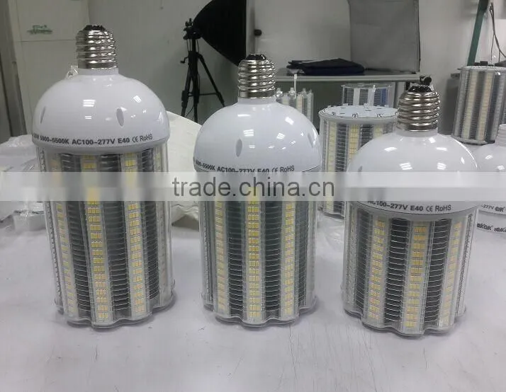 High lumen 15000lm E40 base 125 watt led street lights