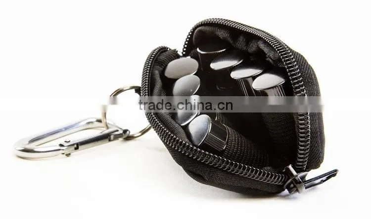Black neooprene soft essential oil key chain case,essential oil keyring case, keychain essential oil holder