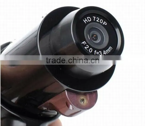 5.0Mega CMOS ultra wide angle hd720p action camera with AV out