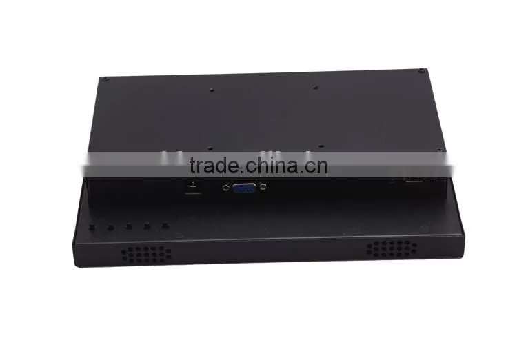 industrial 7 inch LCD metal frame monitor resolution VGA AV HD