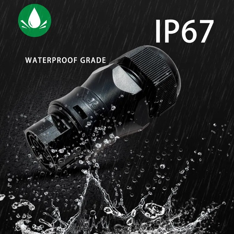 waterproof AC connector old