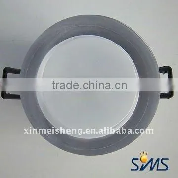 3W led rgb down light round ABS external electrical source