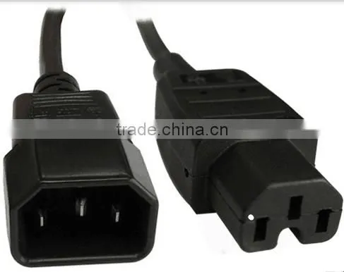 Guangzhou factory IEC 60320 C14 cable