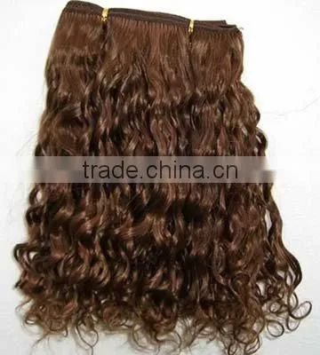 18" loose wave human hair clip in hair extensions 7pcs/set, 10pcs/set