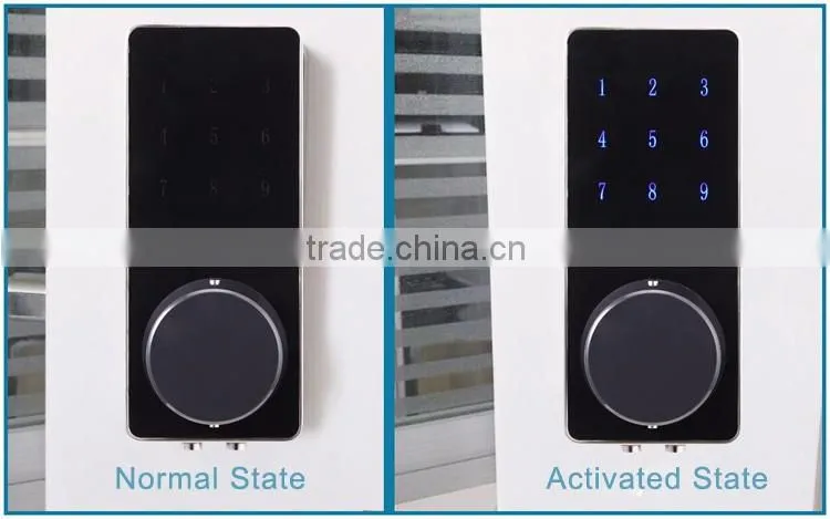 OSPON digital touchscreen deadbolt lock,black OS8815