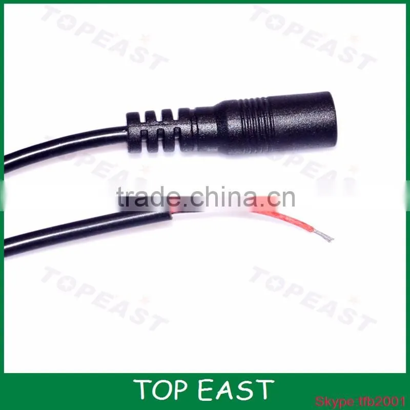 DC-wide copper wire 246 422 # dc Male to tin 5.5 * 2.1 power cable cord wire
