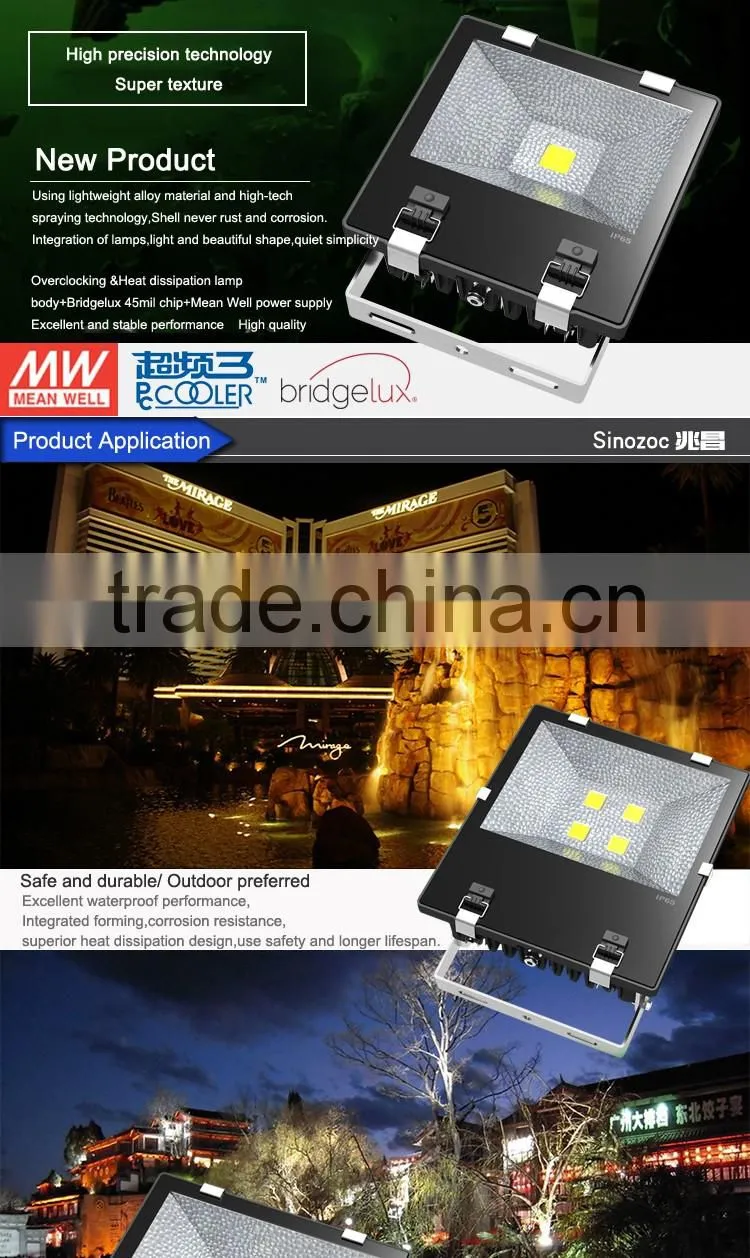 Sinozoc High quality China wholesale IP65 decoration led lighting outdoor stadium lighting fixture led flood light