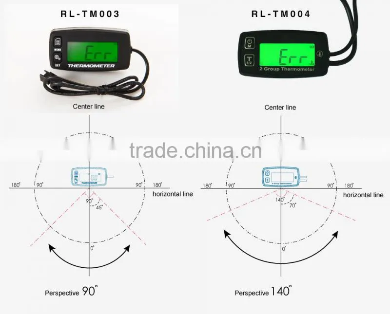 Digital LCD Engine Thermometer Temperature Meter