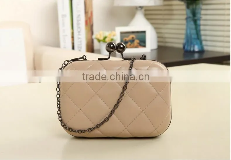 Simple casual small box bag for evening party