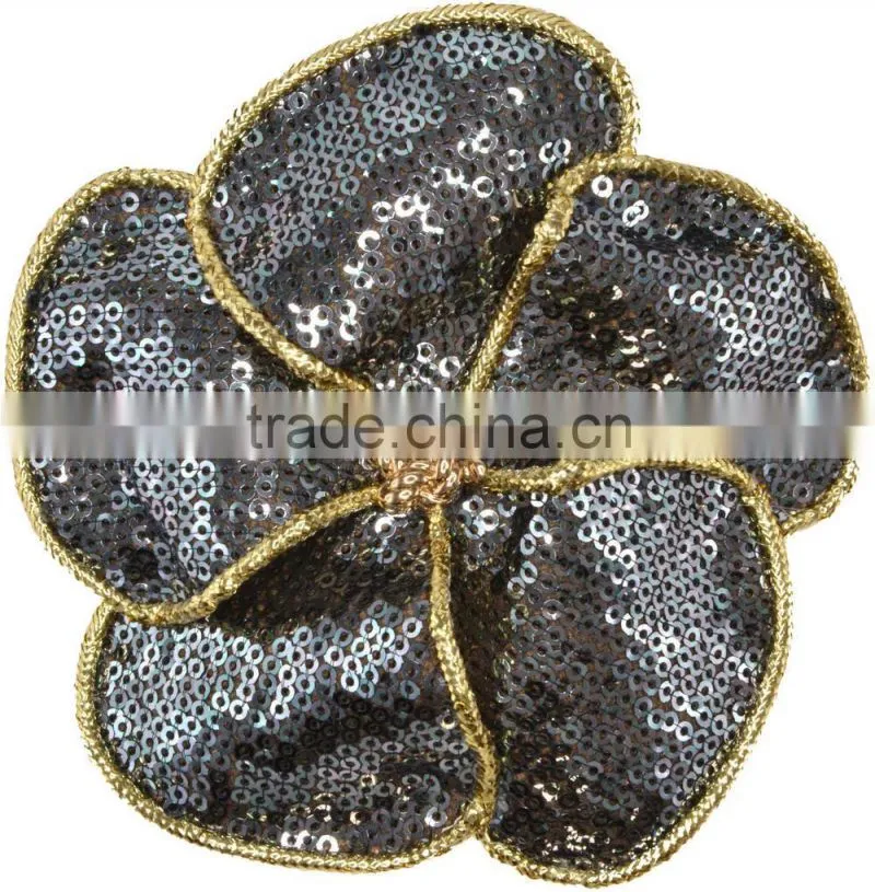Elegant Sequin Flower Hair Clip/Barrettes