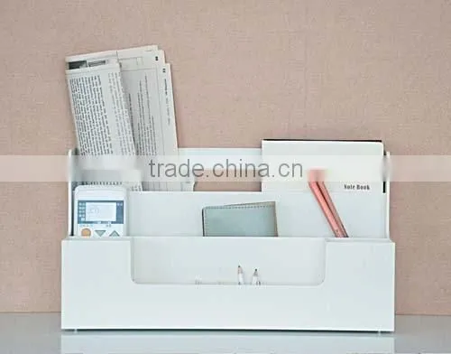 Ps office desk organizer/desk organizer stationery box, portable desk organizer for office use