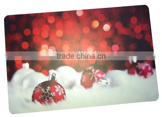 Cheap 3d kids plastic placemats