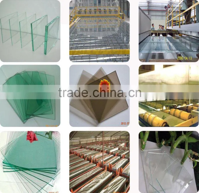Hot New Unique Design Smooth Surface tinted float glass