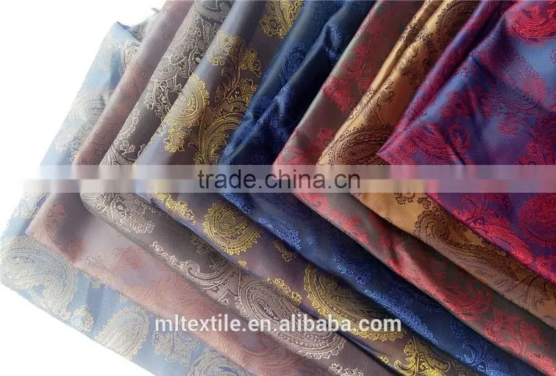 polyester rayon jacquard lining fabric for handbag