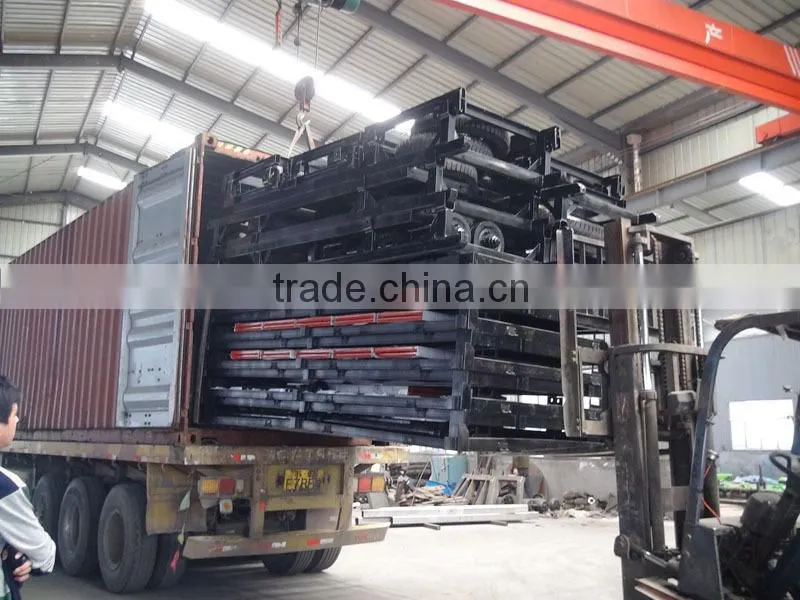3 ton trailer with crane tractor trailer