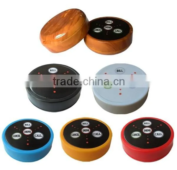 new modern wireless elecronic call bell K-D4 waiter buzzer K-300plus wireless call pager system