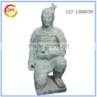 hot sale classical large garden statues of terracotta warriors garden decoration