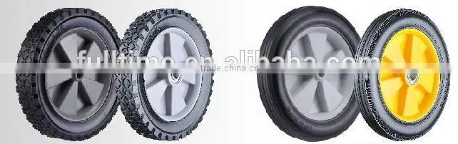 ROHS/PAHS Standard,Rubber Wheel, Solid rubber wheel, Semi-Pneumatic wheel