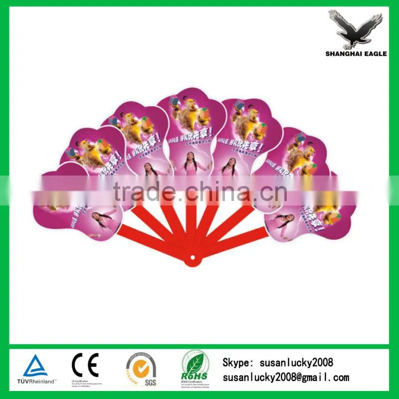 Promotional custom kids foldable fan (directly from factory)