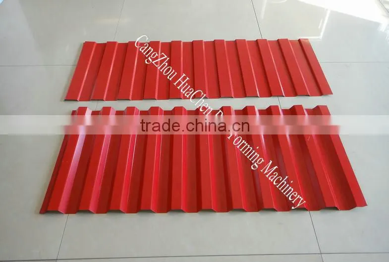 cnc cold formed steel wall panel roll forming machine making metal tile